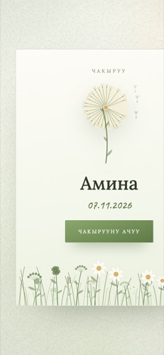 Дизайн «Meadow»