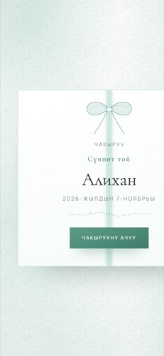 Дизайн «White Mint»